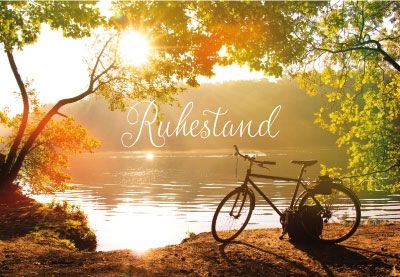 Ruhestand - Unter Bäumen im Abendrot 