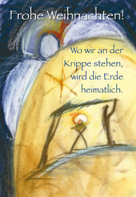 Weihnachten - Doppelkarte