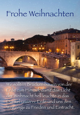 Weihnachten - Doppelkarte